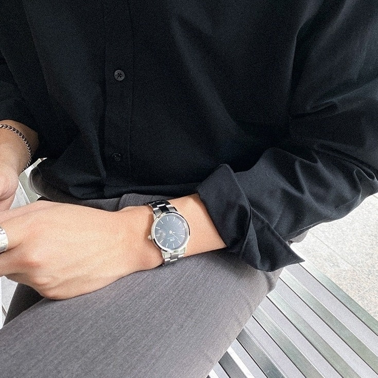 Spring Autumn Business Long Sleeve Shirt Trendy Casual