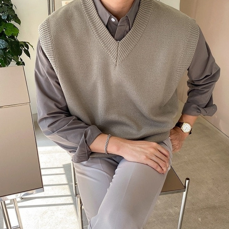 Spring Autumn Business Long Sleeve Shirt Trendy Casual