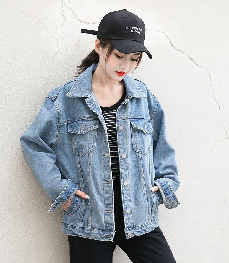 Spring Denim Jacket Casual Style