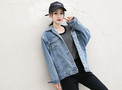 Spring Denim Jacket Casual Style