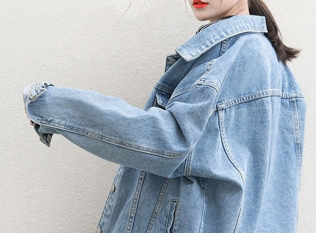 Spring Denim Jacket Casual Style