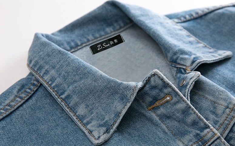 Spring Denim Jacket Casual Style