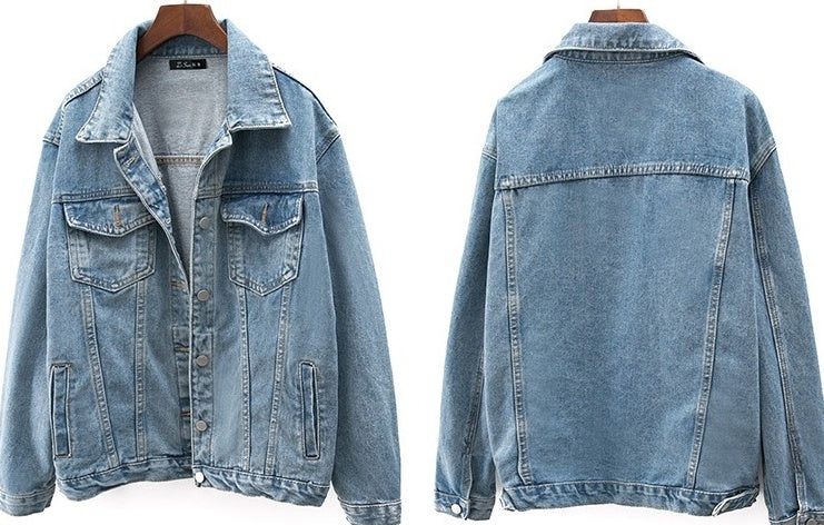 Spring Denim Jacket Casual Style