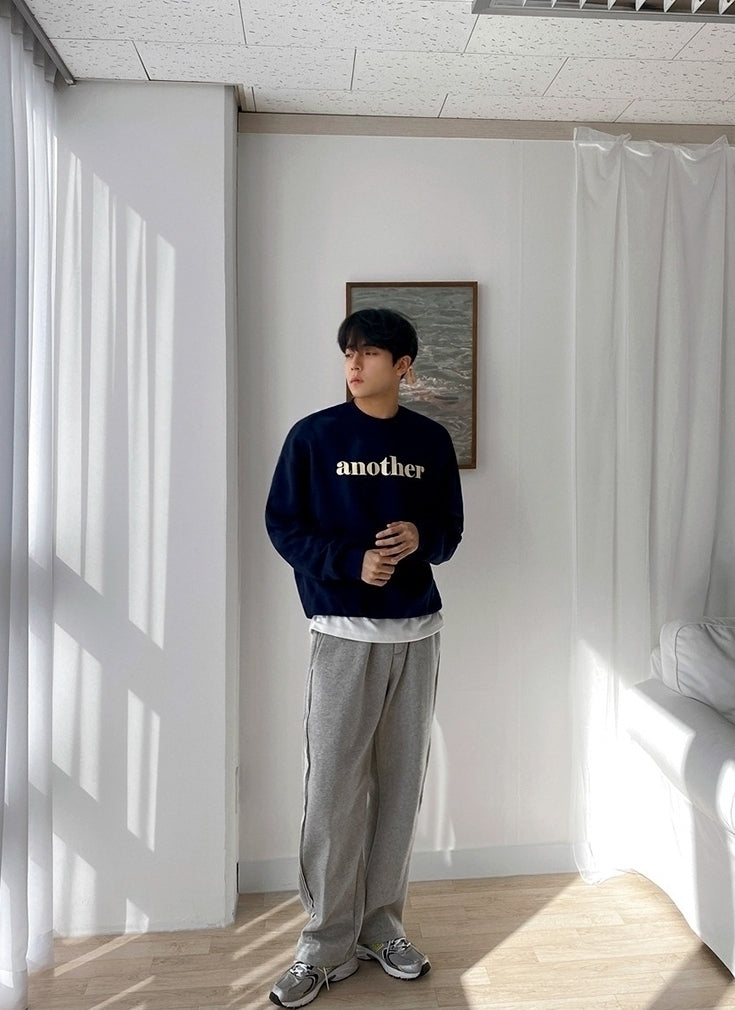 Spring Letter Print Casual Pullover Sweatshirt