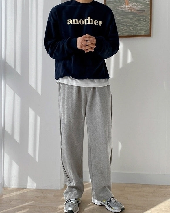 Spring Letter Print Casual Pullover Sweatshirt