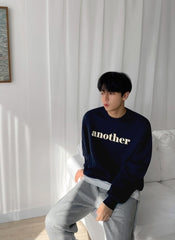 Spring Letter Print Casual Pullover Sweatshirt