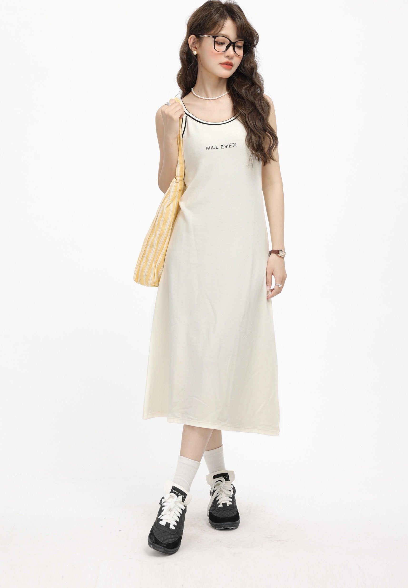 Beige Will Ever Camisole Dress