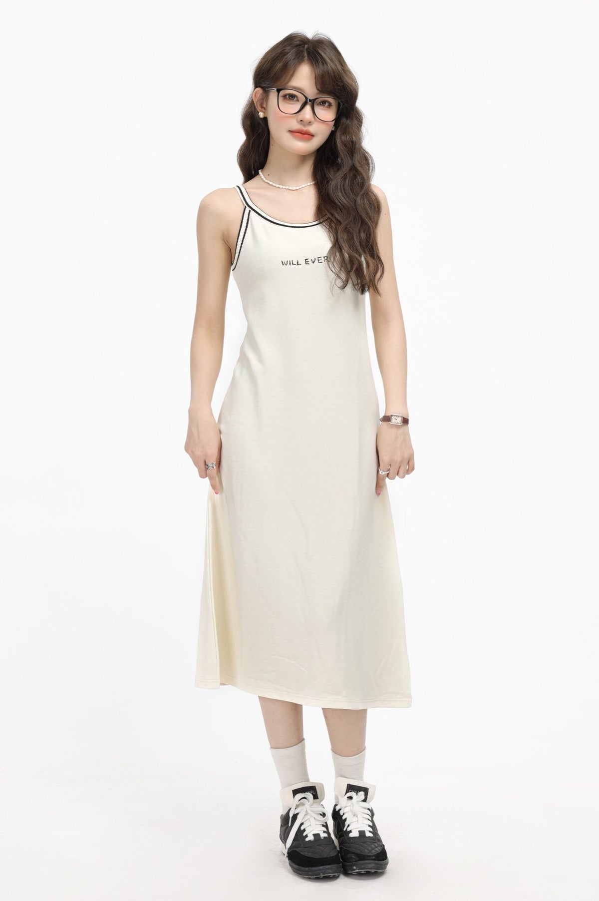Beige Will Ever Camisole Dress