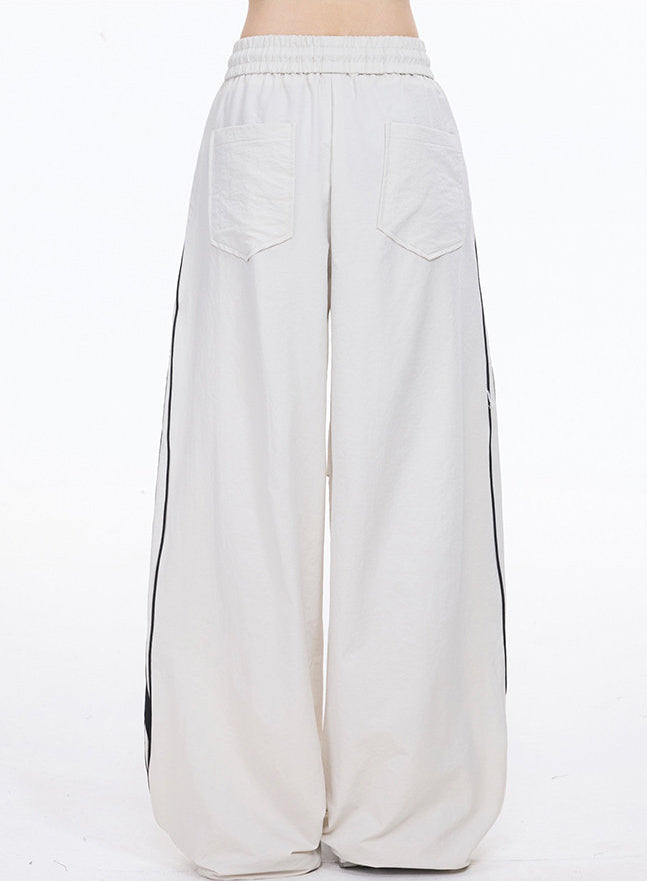 Street Dance Parachute Pants Casual Loose Long Pants