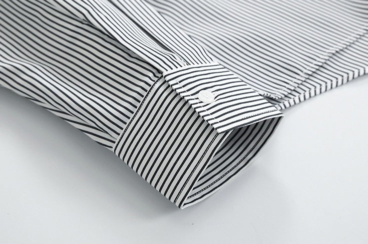 Striped Casual Long Sleeve Shirt