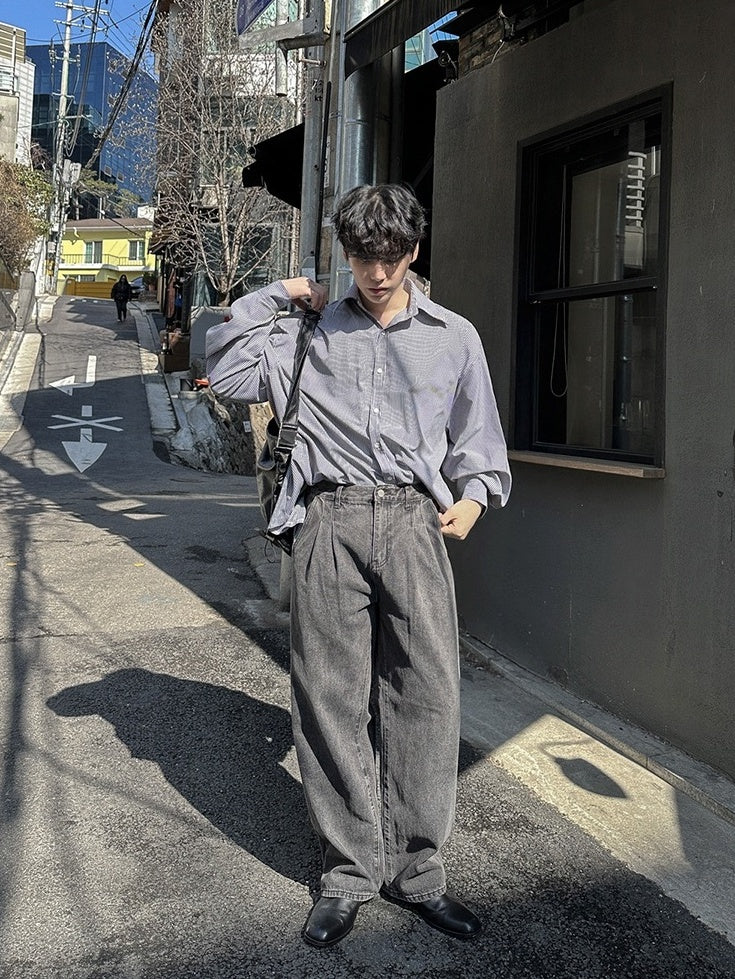 Striped Casual Long Sleeve Shirt