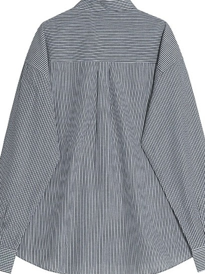 Striped Casual Long Sleeve Shirt