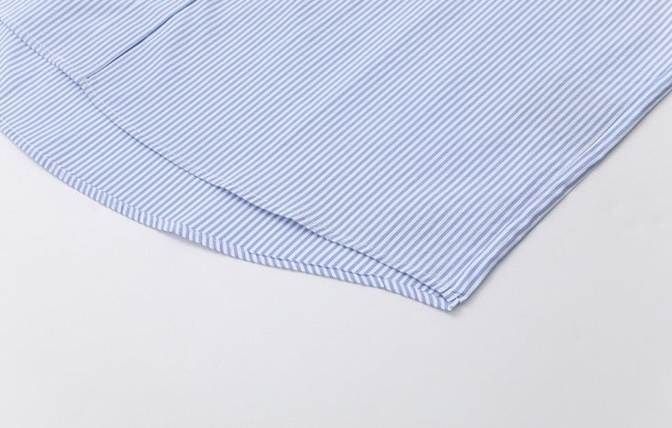 Striped Casual Short Sleeve Shirt