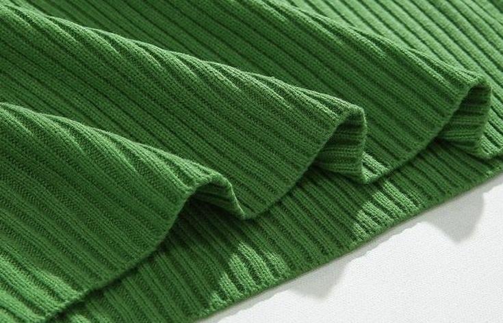 Striped Knit Pullover Sweater