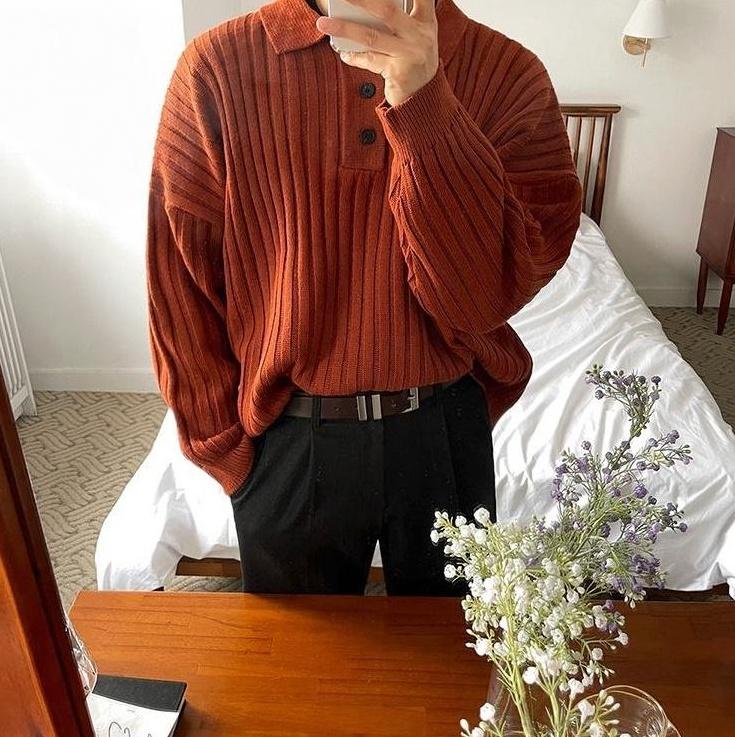 Striped Knit Sweater