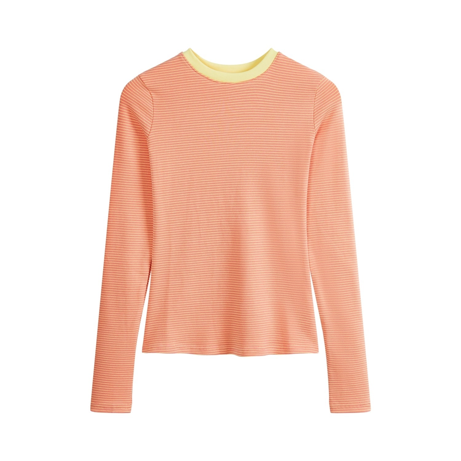 Striped Patchwork Long Sleeve Casual Top