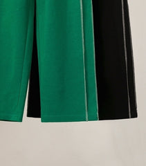 Striped Relaxed Fit Casual Trousers