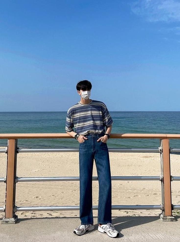 Striped Short Sleeve Casual T-Shirt