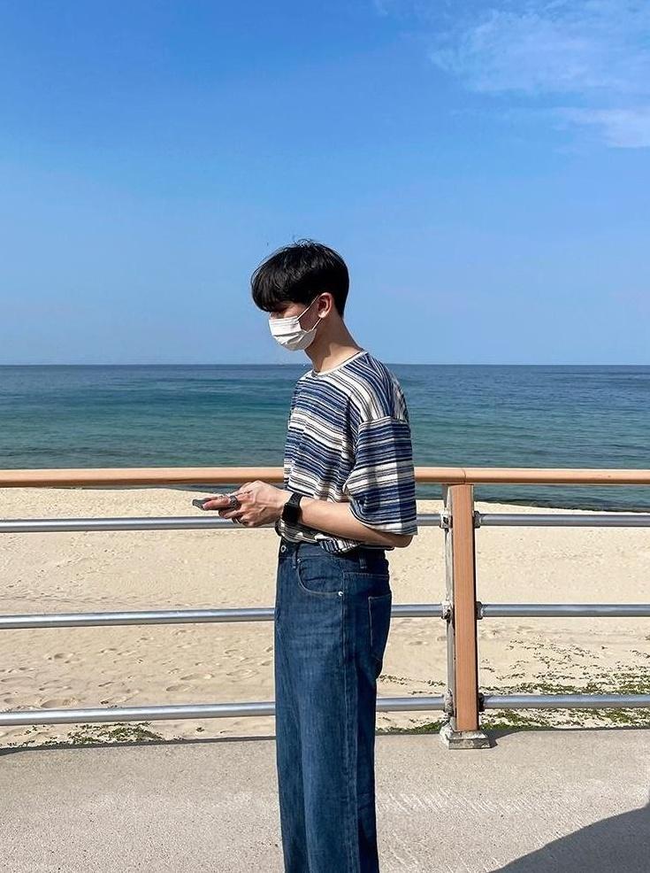 Striped Short Sleeve Casual T-Shirt