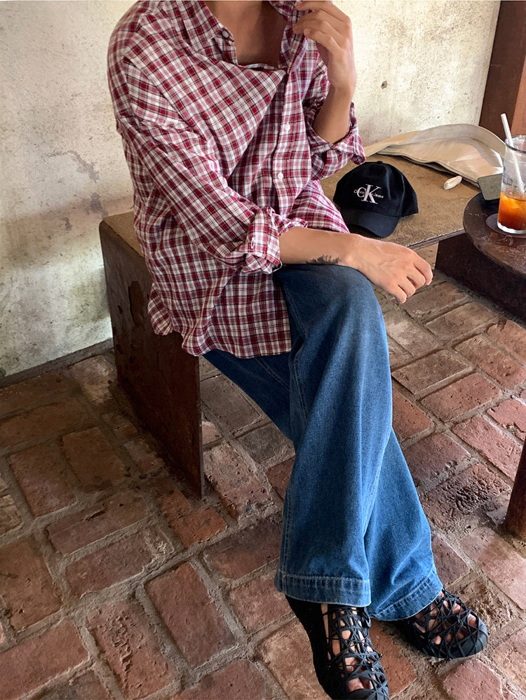 Style Casual Loose Long Sleeve Shirt