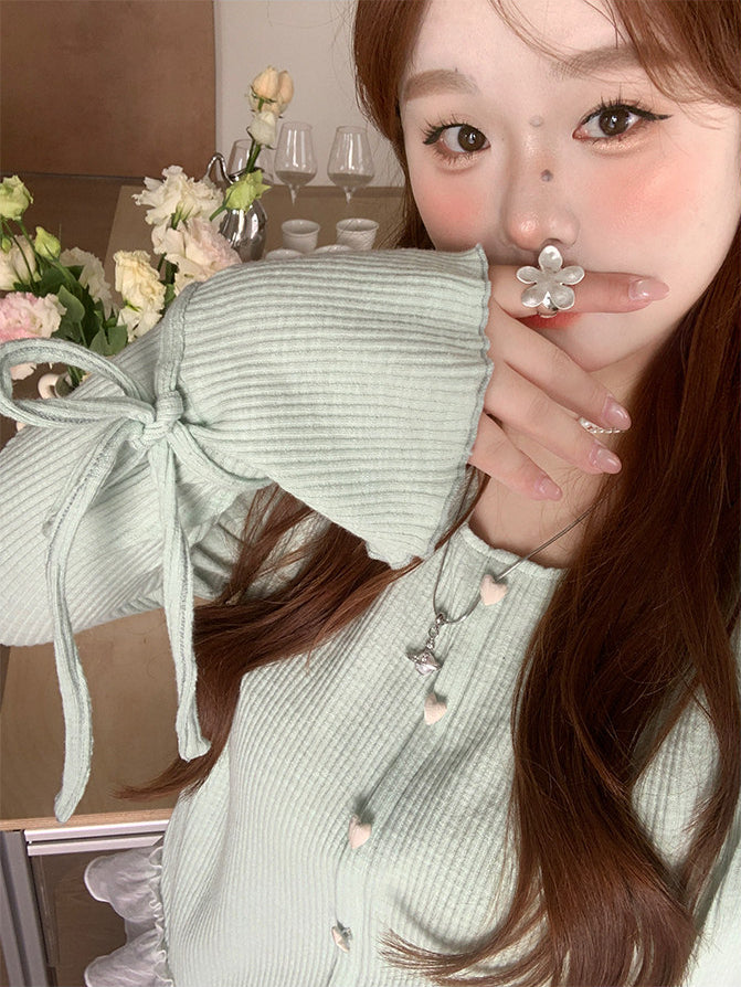 Style Green Knit Top