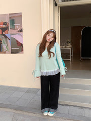 Style Green Knit Top