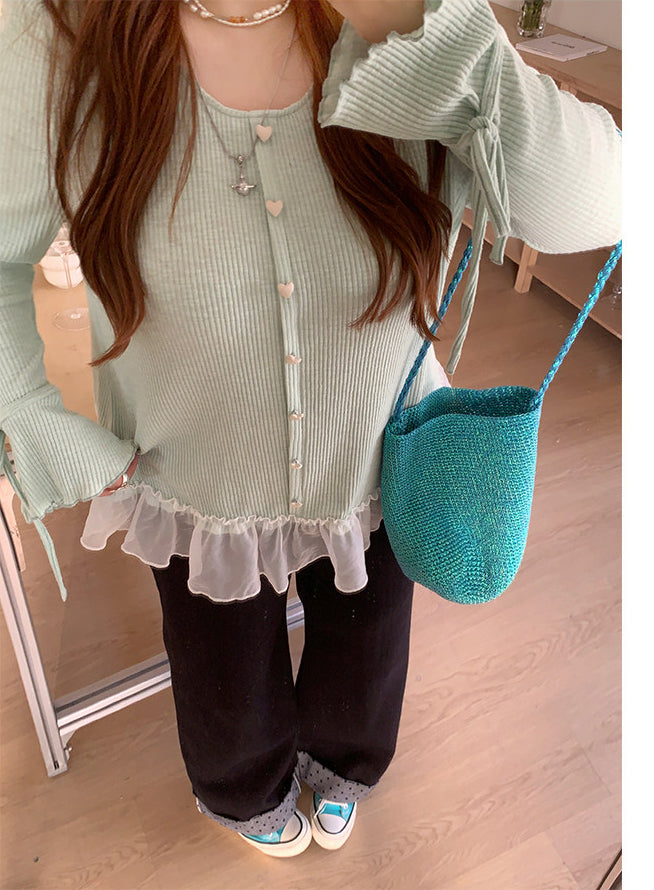Style Green Knit Top