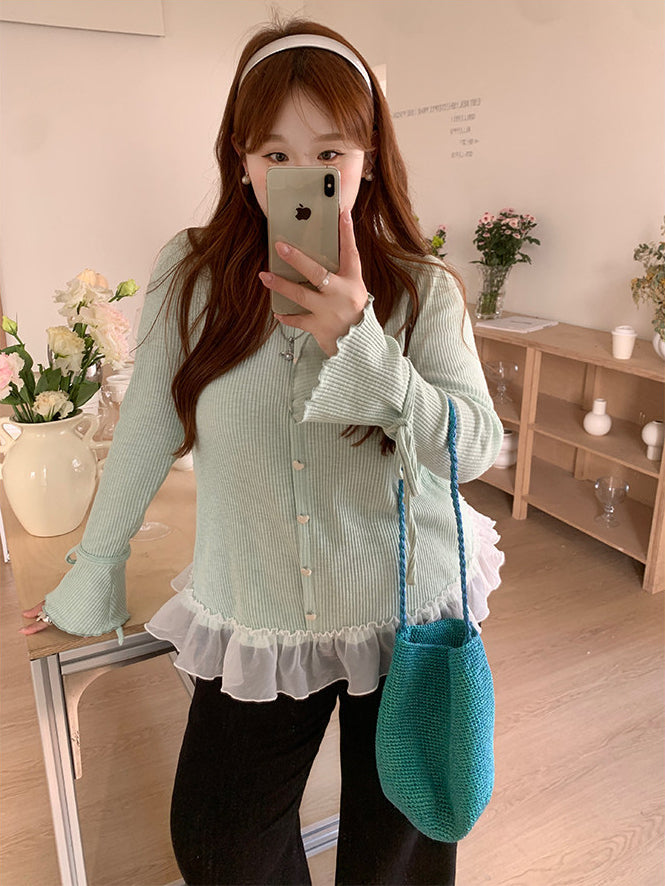 Style Green Knit Top