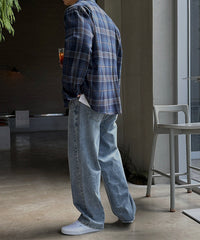 Style Plaid Long Sleeve Casual Shirt