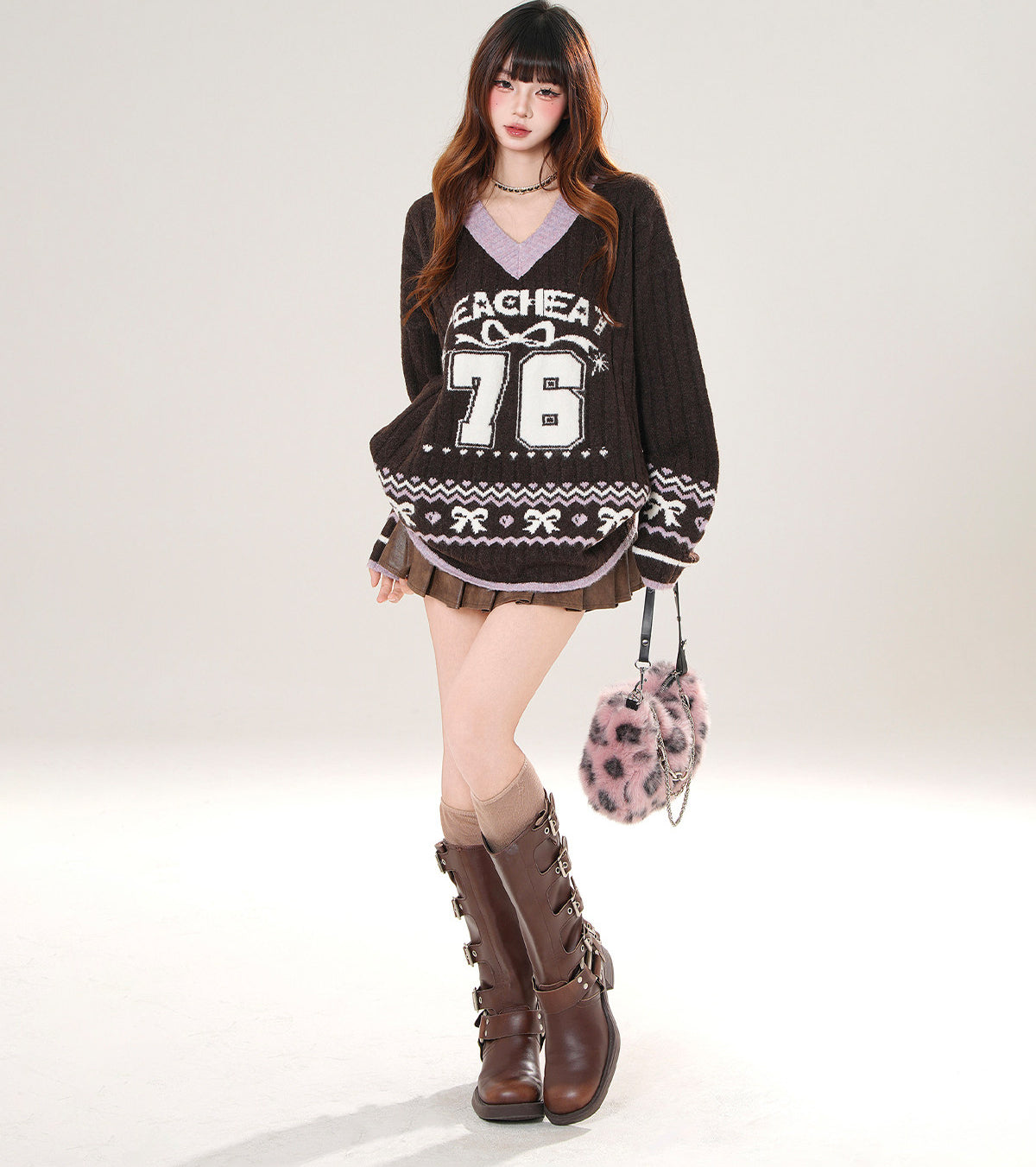 Style Pleated A Line Mini Skirt