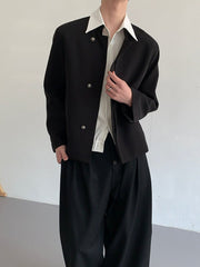 Style Stand Collar Blazer