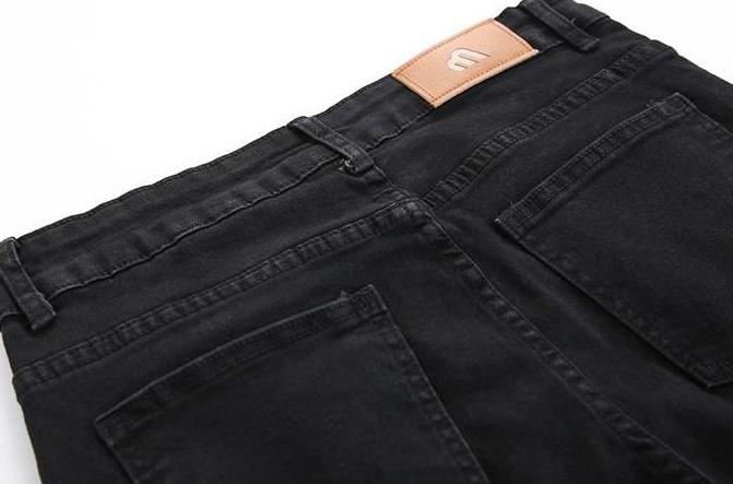 Stylish Black Ripped Denim Pants