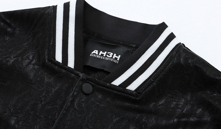 Stylish Color Block Bomber Flight Jacket