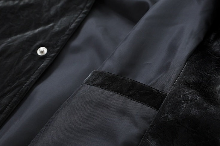 Stylish Color Block Bomber Flight Jacket