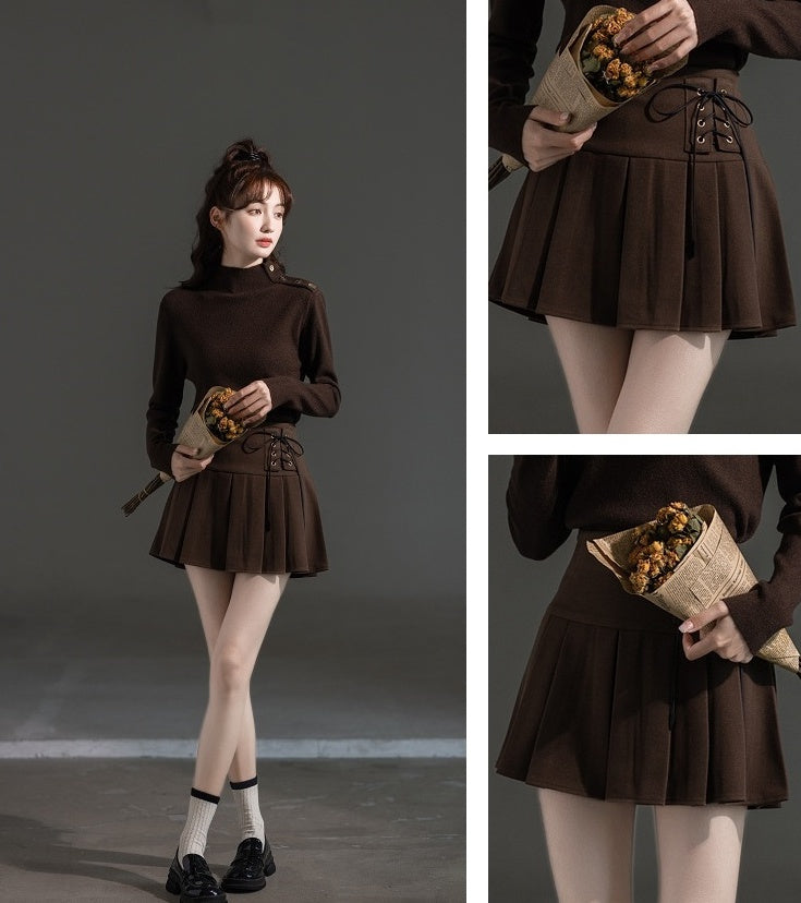 Stylish High Neck Winter Sweater