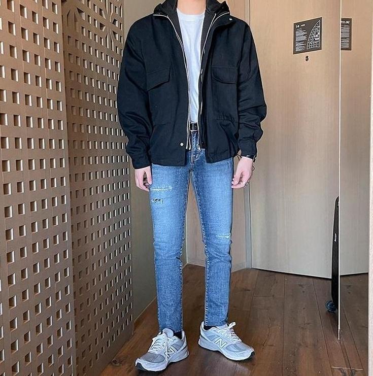 Stylish Hooded Layered Jacket