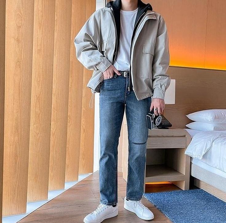 Stylish Hooded Layered Jacket