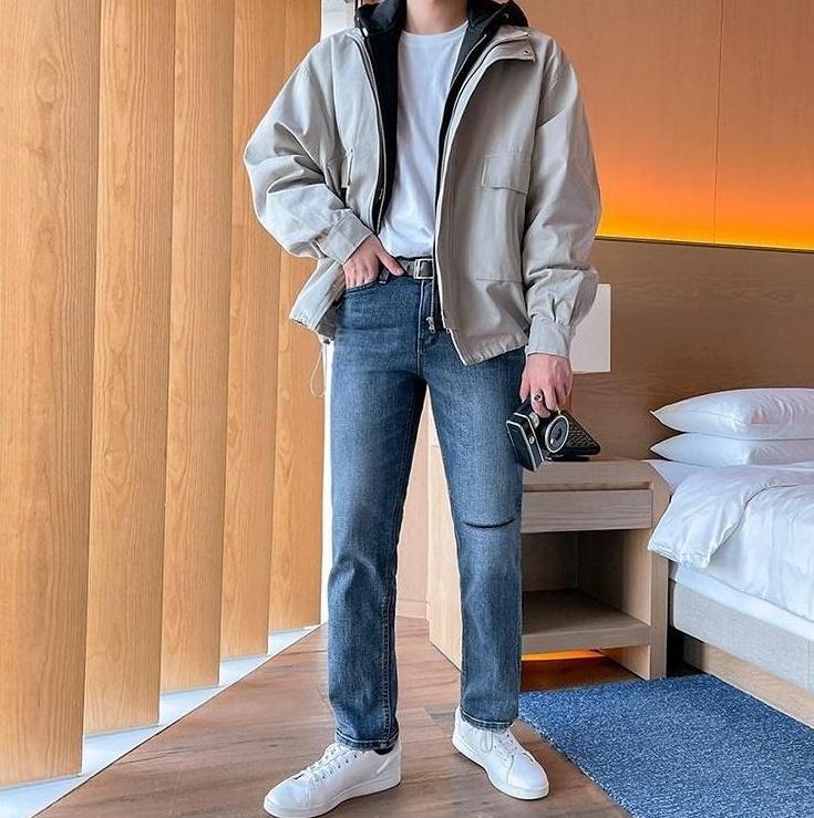 Stylish Hooded Layered Jacket