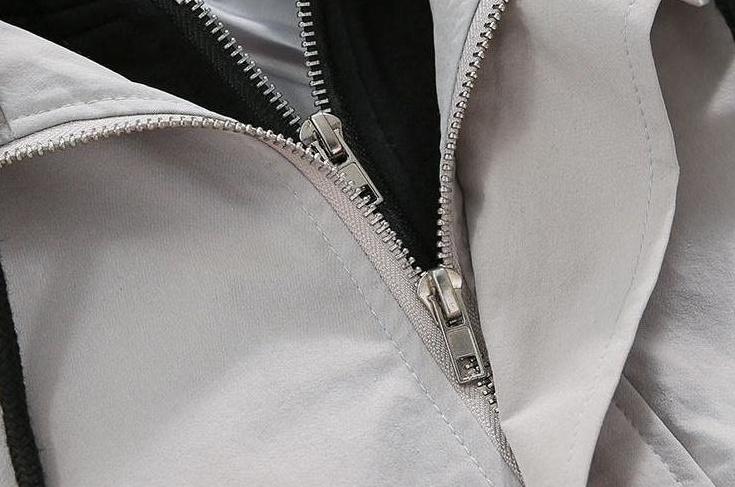 Stylish Hooded Layered Jacket