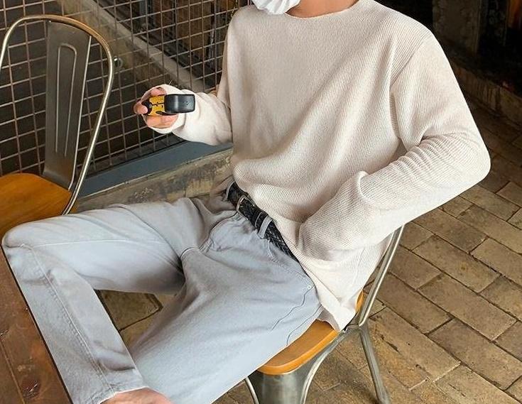 Stylish Knit Long Sleeve Top