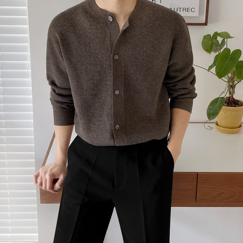Stylish Korean Knit Cardigan Sweater