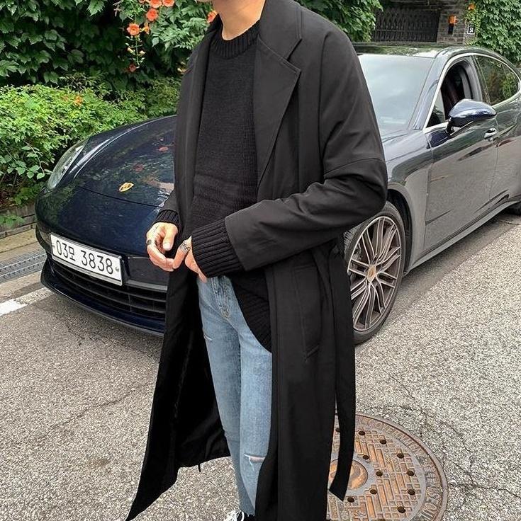 Stylish Long Korean Coat
