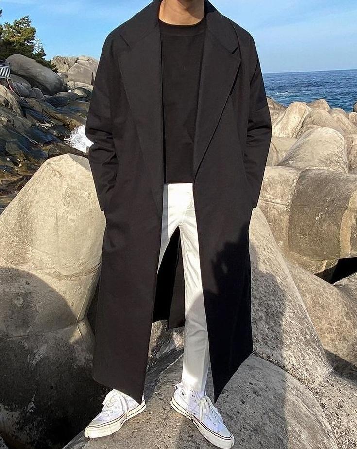 Stylish Long Korean Coat