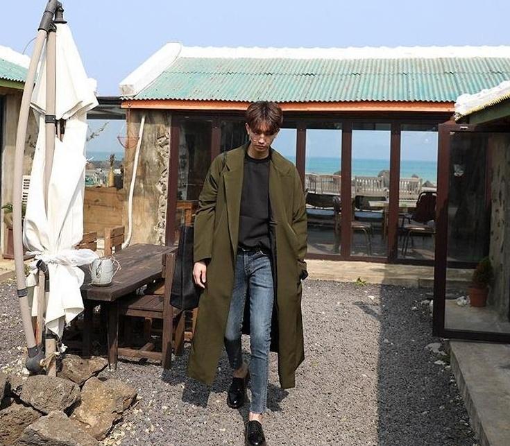 Stylish Long Korean Coat