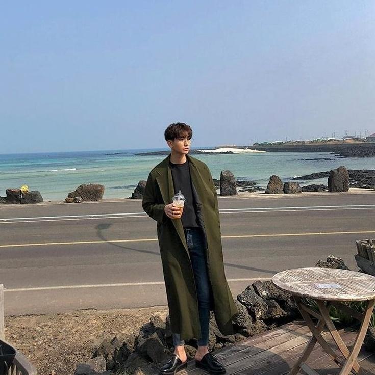 Stylish Long Korean Coat