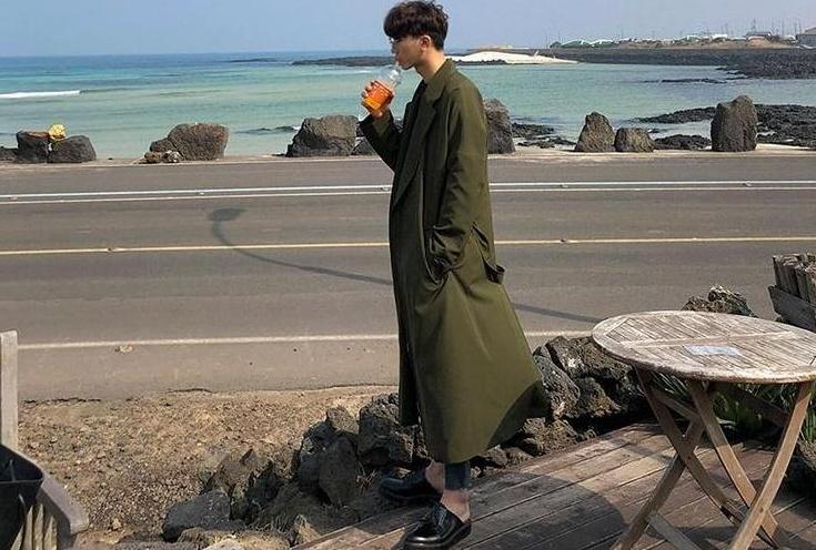 Stylish Long Korean Coat