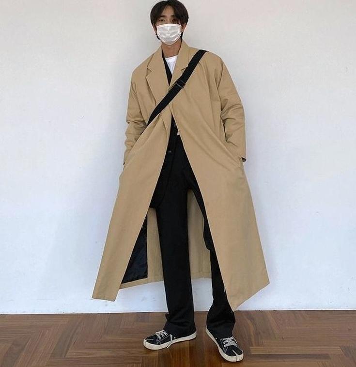 Stylish Long Korean Coat