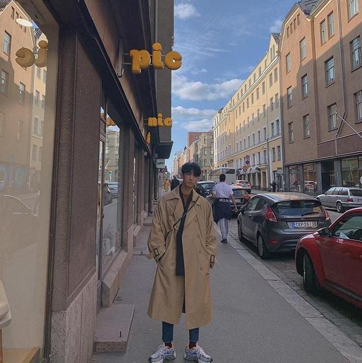 Stylish Long Trench Coat