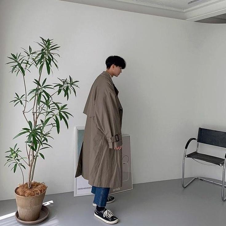 Stylish Long Trench Coat