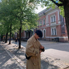 Stylish Long Trench Coat